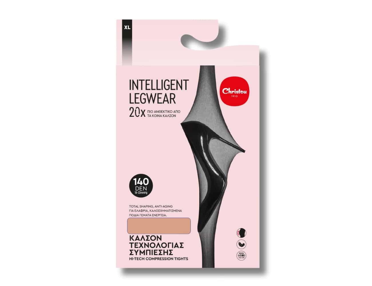 Καλσόν Τεχνολογίας Συμπίεσης 140 DEN