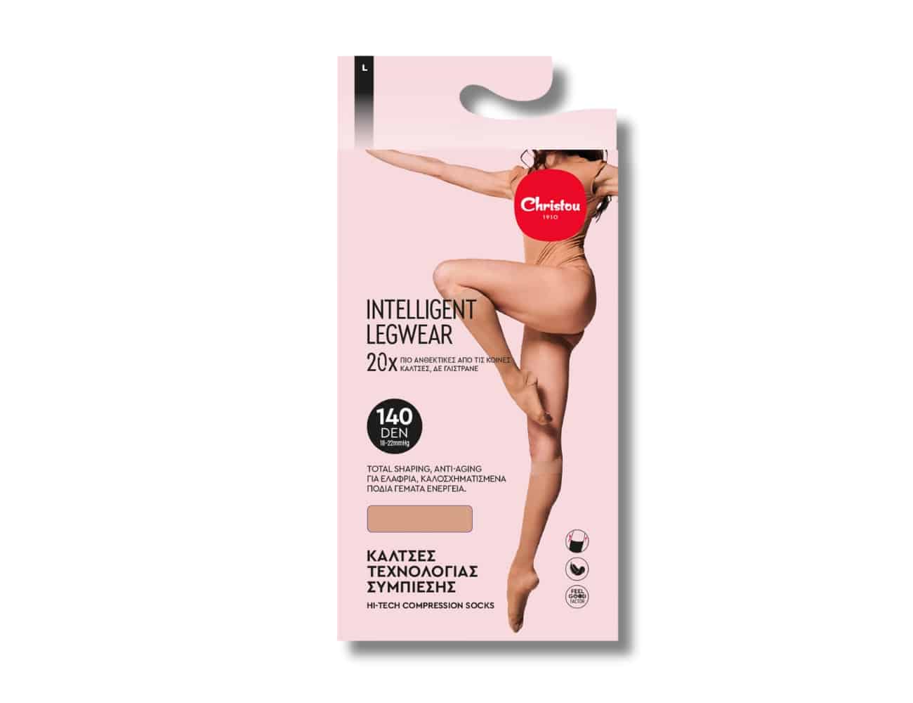 Γυναικείες Κάλτσες Τεχνολογίας Συμπίεσης 140 DEN