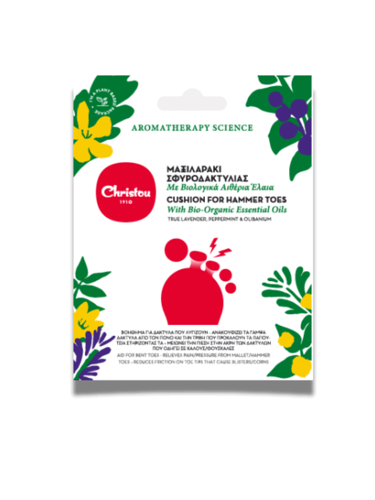 Μαξιλαράκι Σφυροδακτυλίας με Βιολογικά Αιθέρια Έλαια 2τμχ.