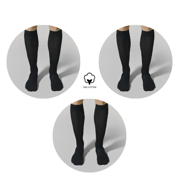 Βαμβακερες ανδρικες καλτσες συμπιεσης