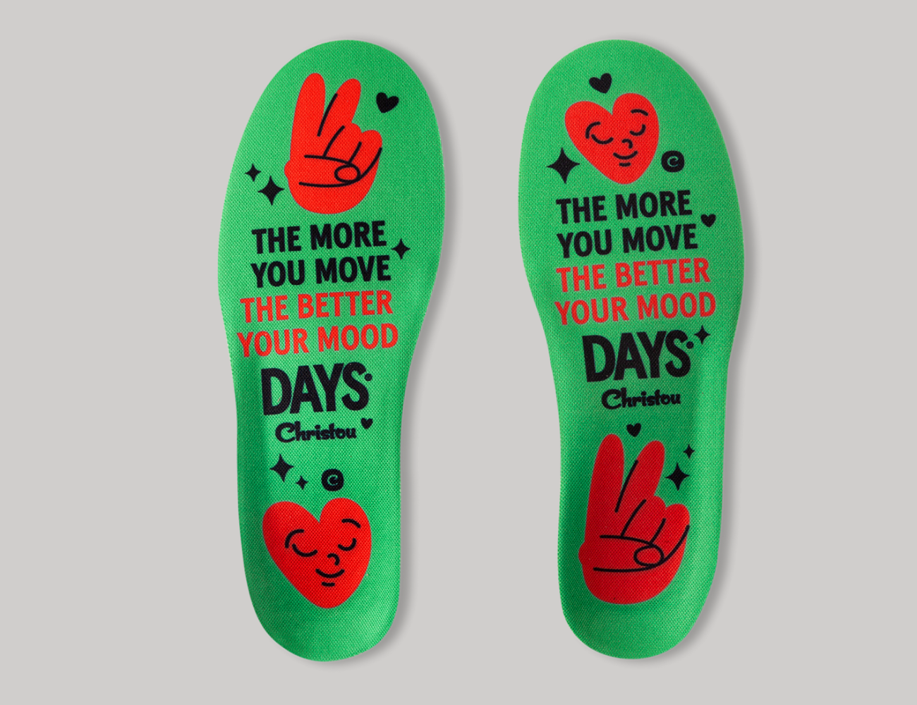 Ανατομικοί Πάτοι Move Your Mood Comfy Green