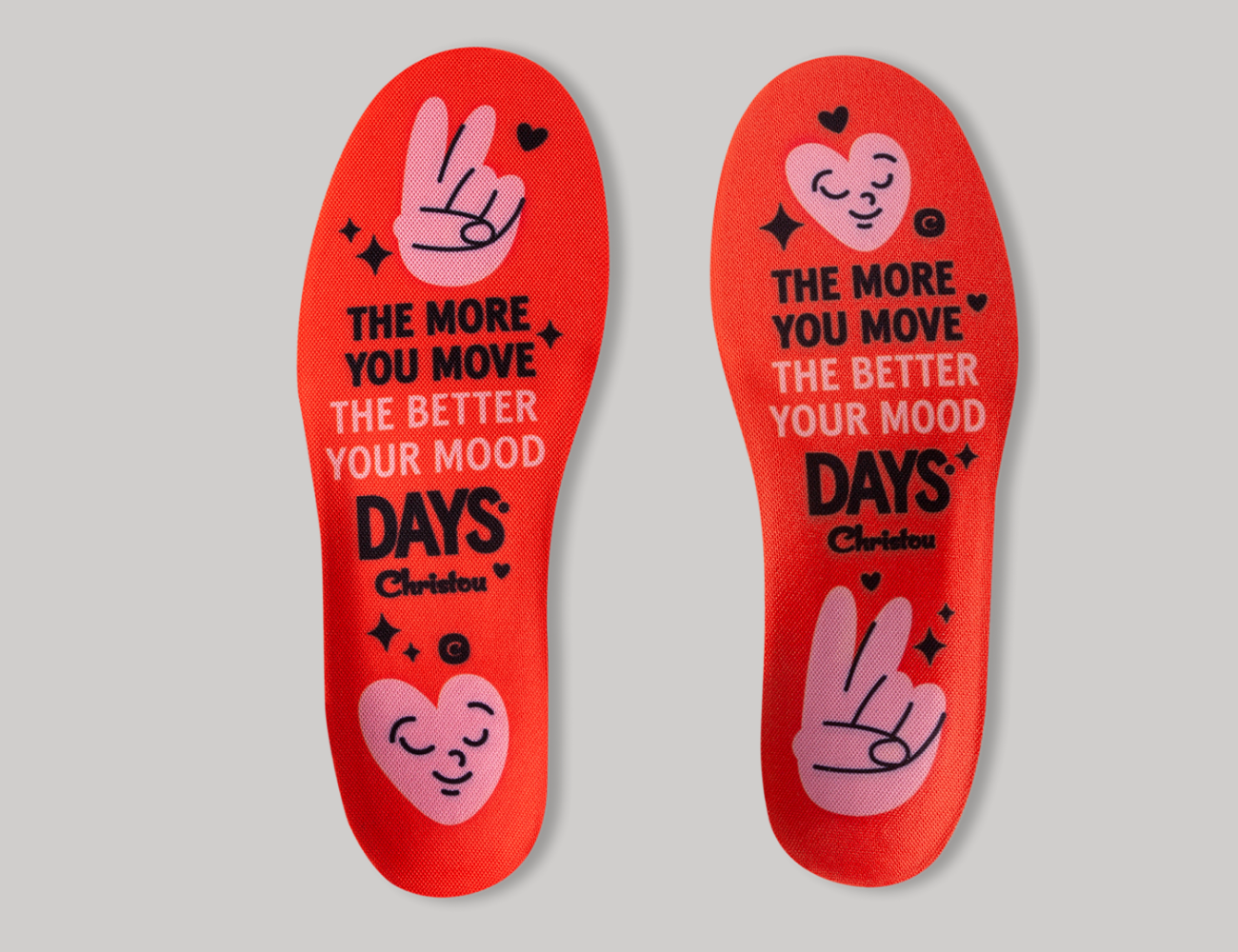 Ανατομικοί Πάτοι Move your Mood Comfy Red