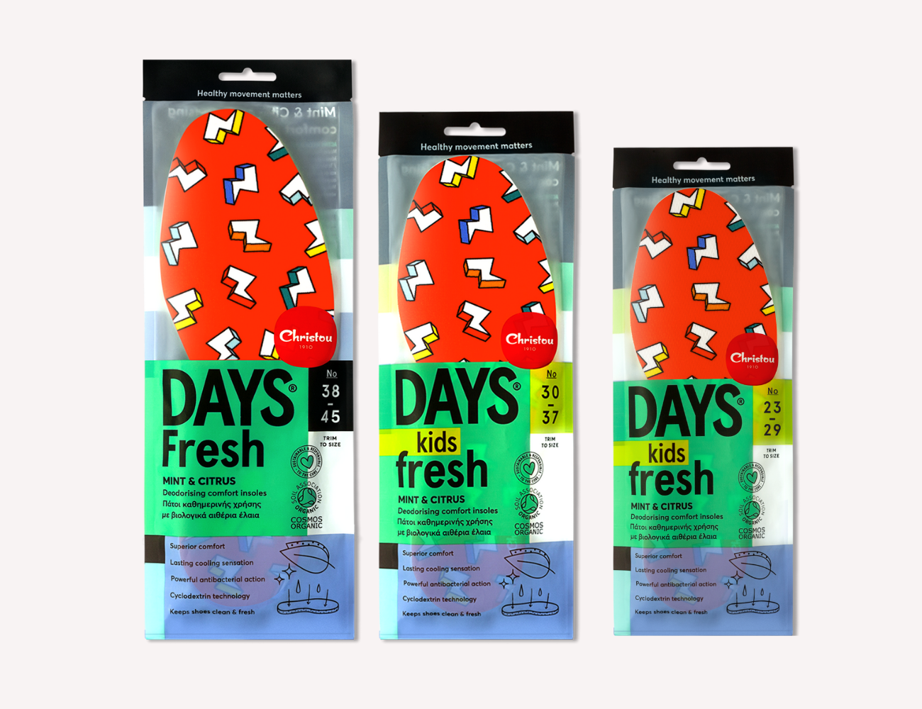 Αρωματικοί Πάτοι Fresh Thunderbolts Red