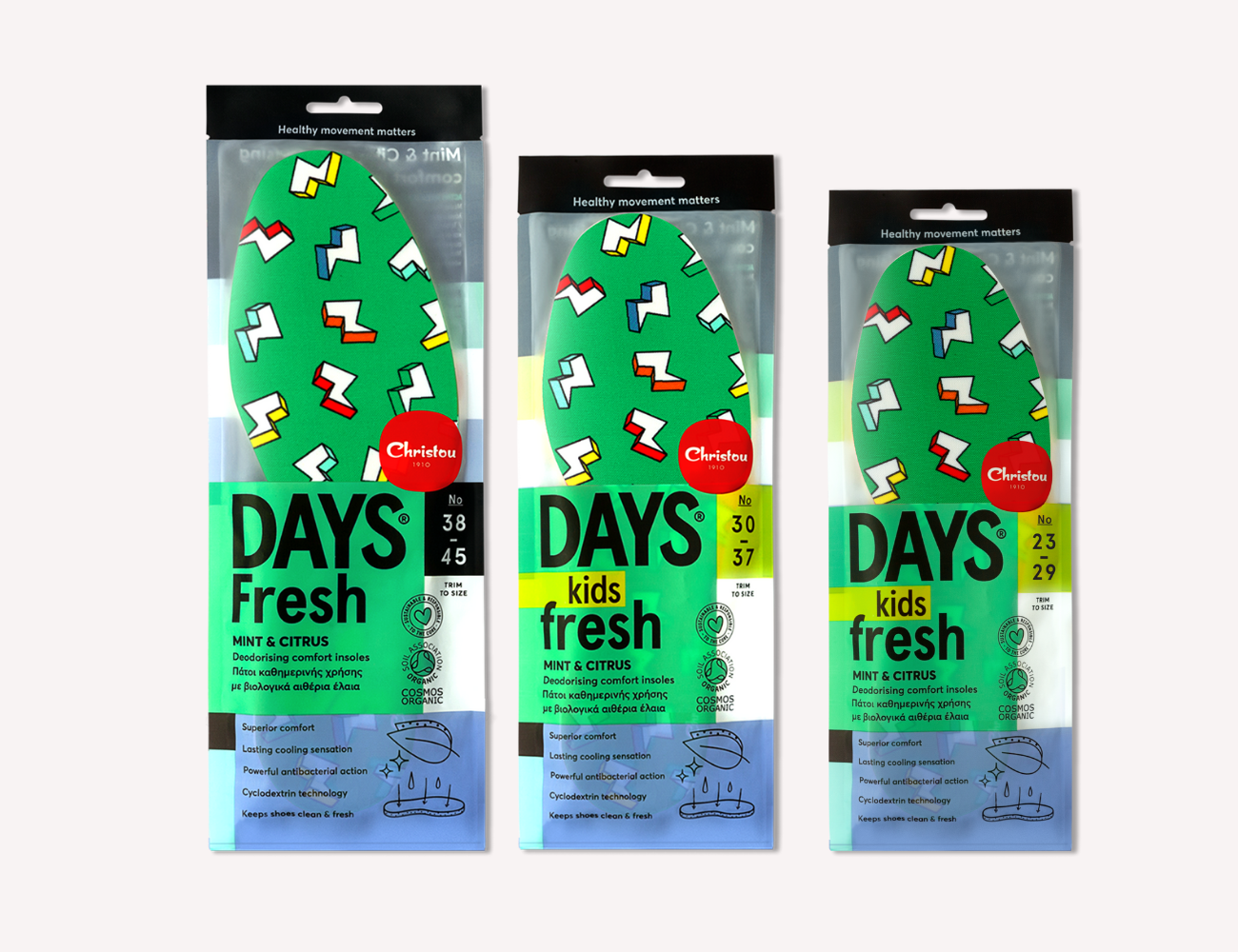 Αρωματικοί Πάτοι Fresh Thunderbolts Green