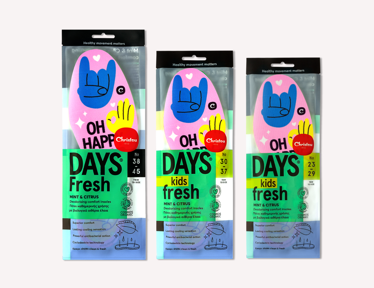 Αρωματικοί Πάτοι Fresh Oh Happy Days Pink
