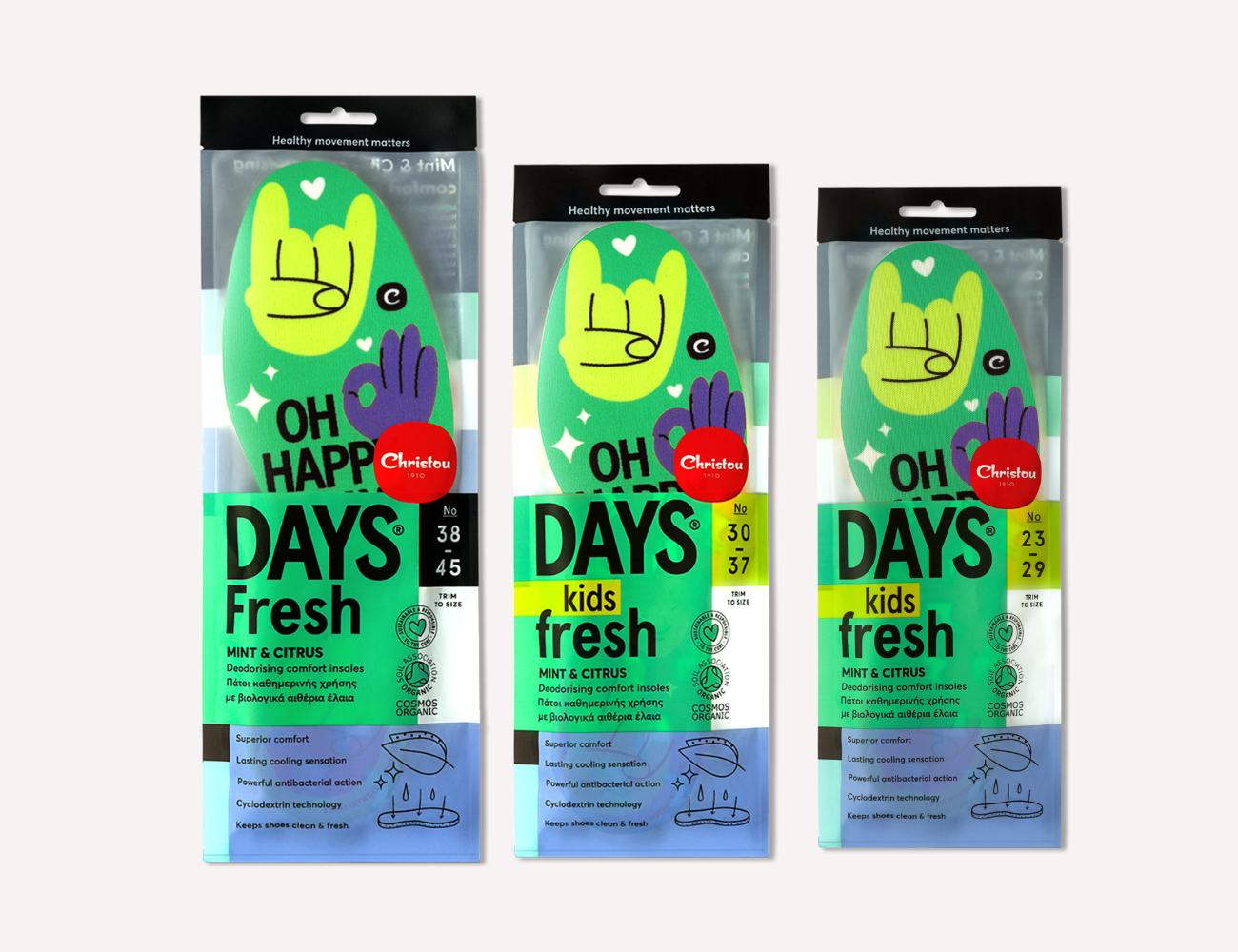 Αρωματικοί Πάτοι Fresh Oh Happy Days Green