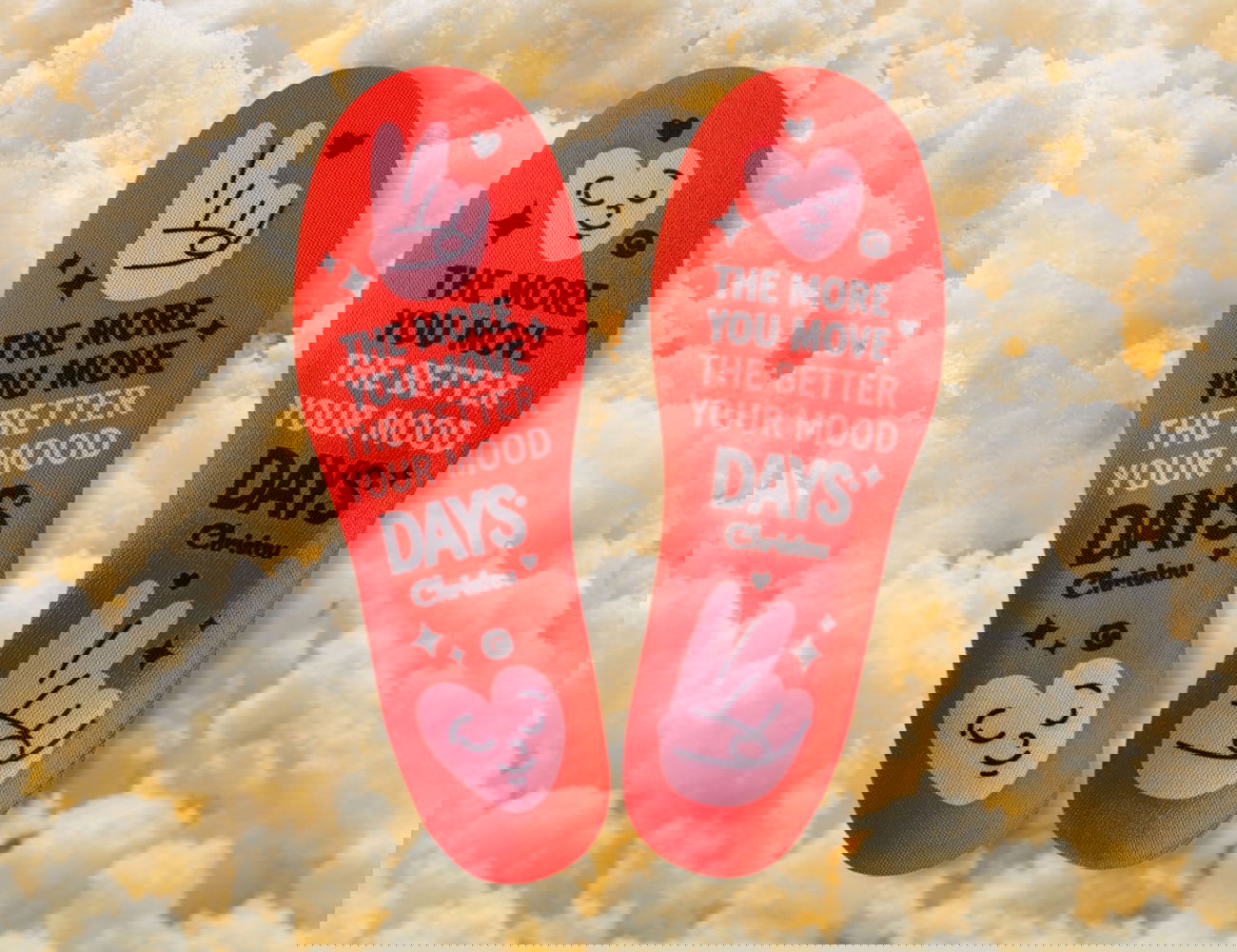 Ανατομικοί Πάτοι Move your Mood Comfy Red