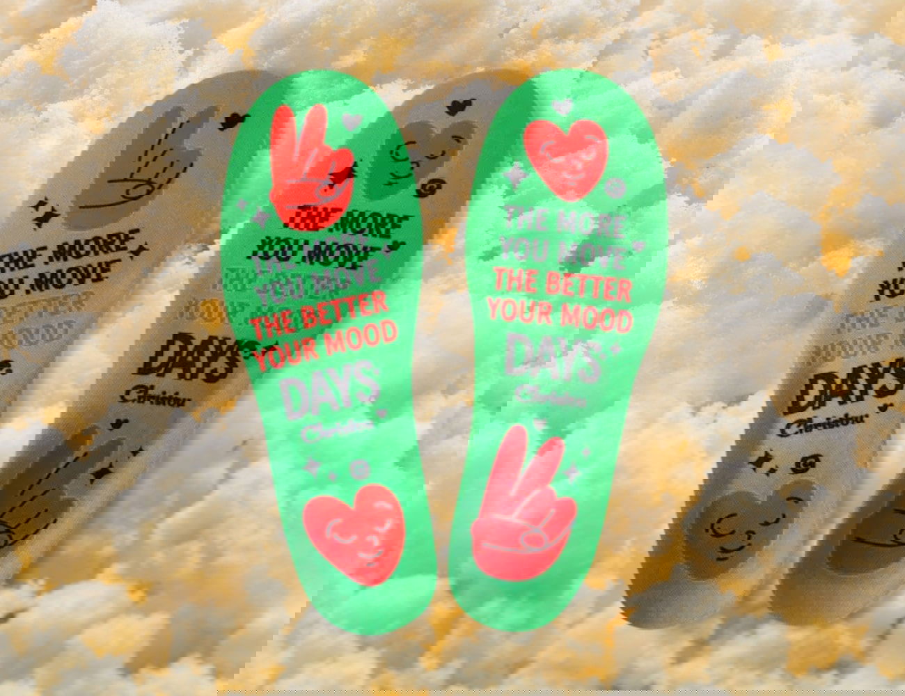 Ανατομικοί Πάτοι για Παιδιά Move Your Mood Comfy Green