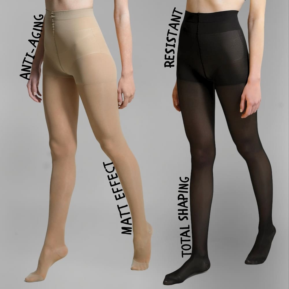 Πακέτο 2 Καλσόν Τεχνολογίας Συμπίεσης 140 DEN -χρώματος της επιλογής σας