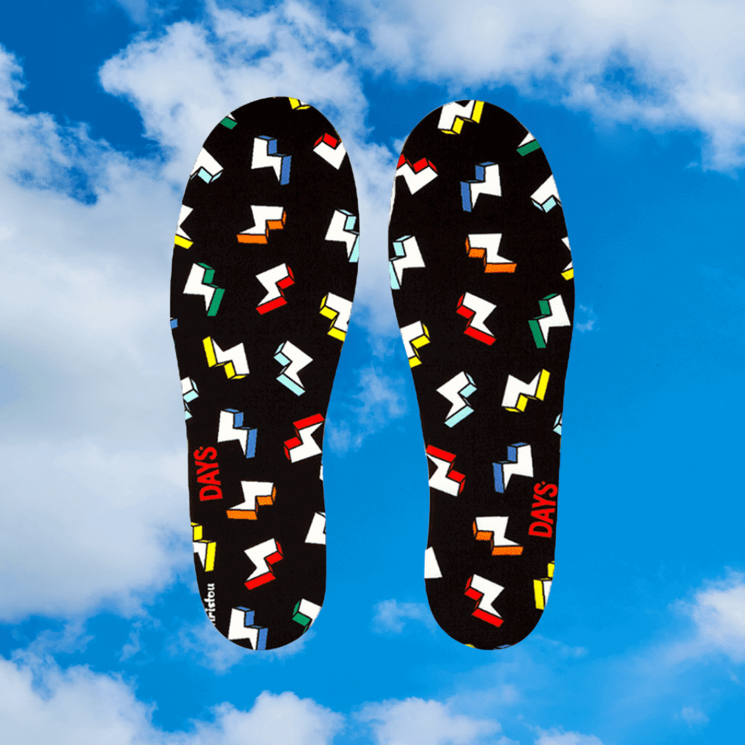 Ανατομικοί Πάτοι για Παιδιά Thunder Comfy Black