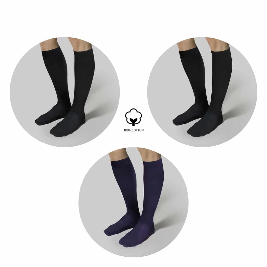 Πακέτο 3 Αντρικές Κάλτσες Τεχνολογίας Συμπίεσης Light Edition