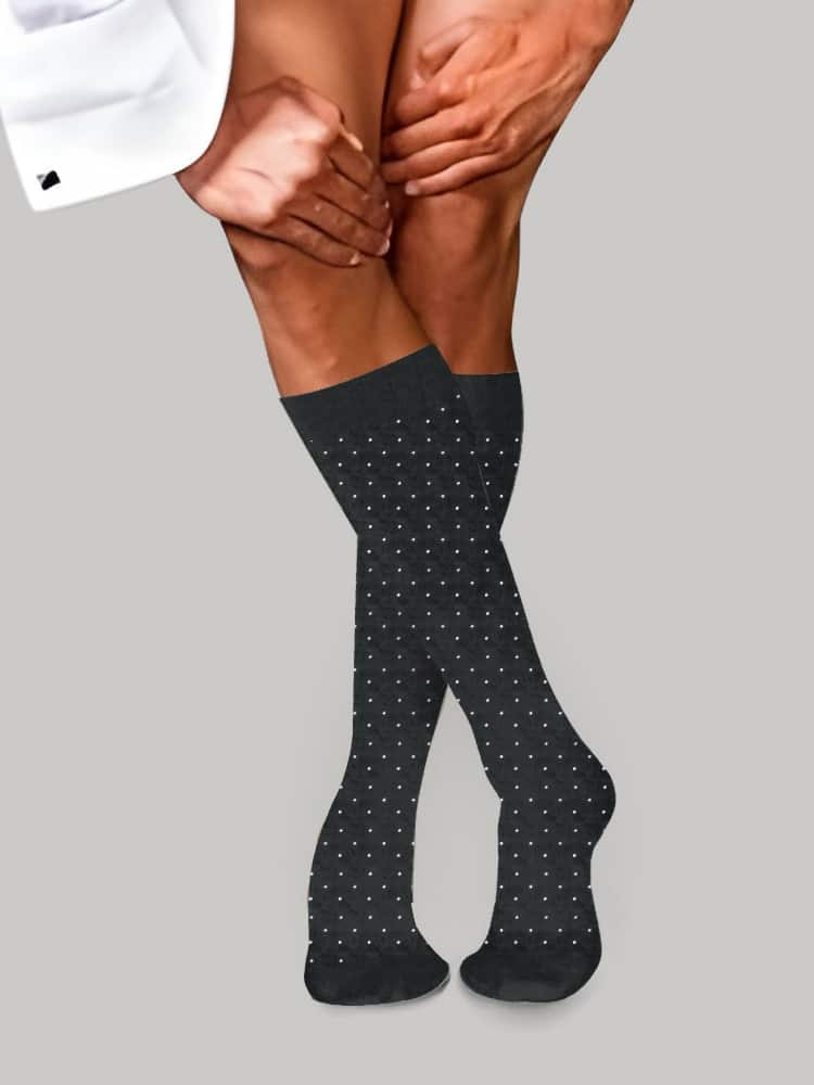 3 Αντρικές Κάλτσες Τεχνολογίας Συμπίεσης Swiss Dots με Βαμβάκι -10%