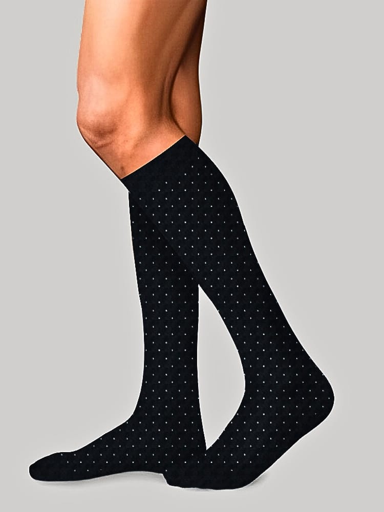 3 Αντρικές Κάλτσες Τεχνολογίας Συμπίεσης Swiss Dots με Βαμβάκι -10%