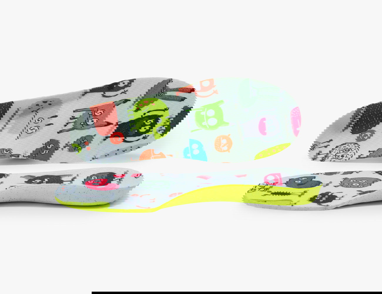 1+1 Ανατομικοί Πάτοι για Παιδιά Σειρά Monsters AB/CD Bundle