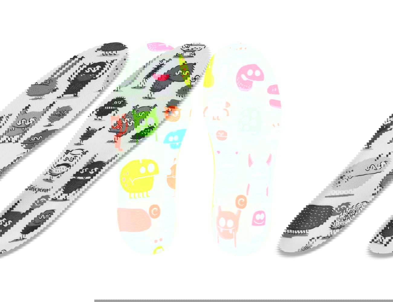 Ανατομικοί Πάτοι για Παιδιά Σειρά Monsters AB/CD