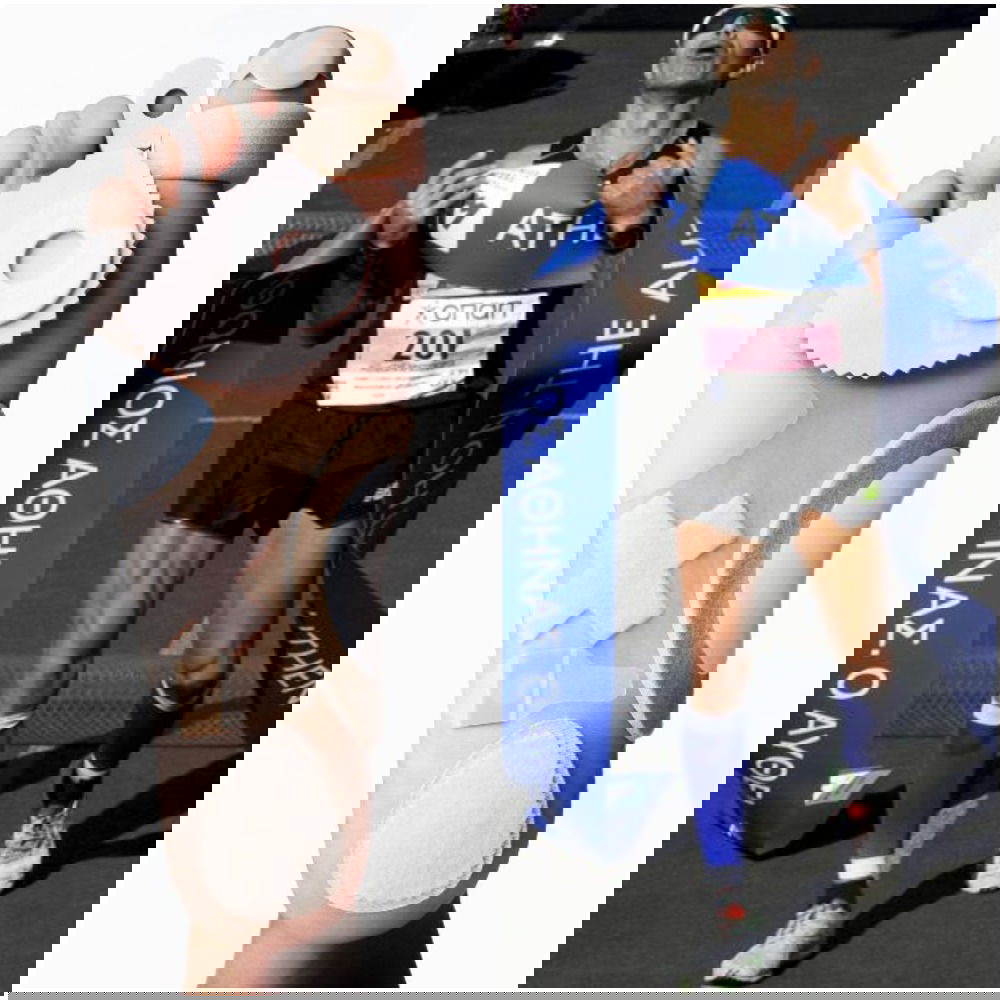 Marathon feet Collage